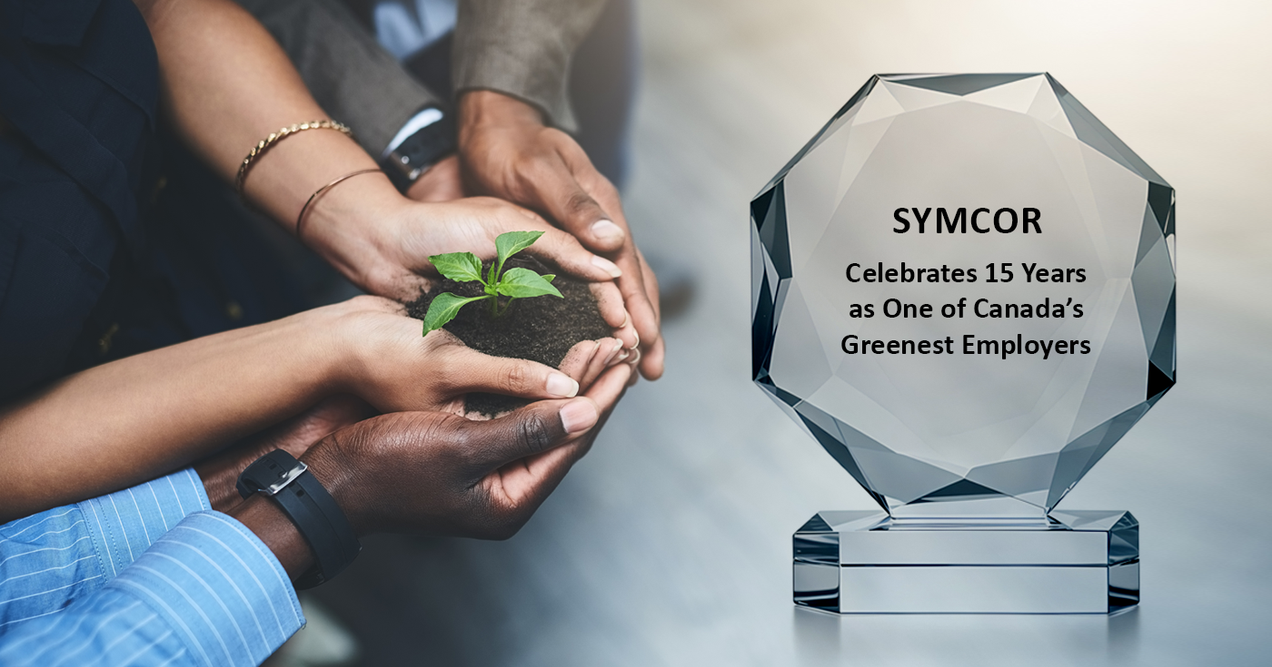 Symcor célèbre 15 ans parmi les employeurs les plus verts du Canada